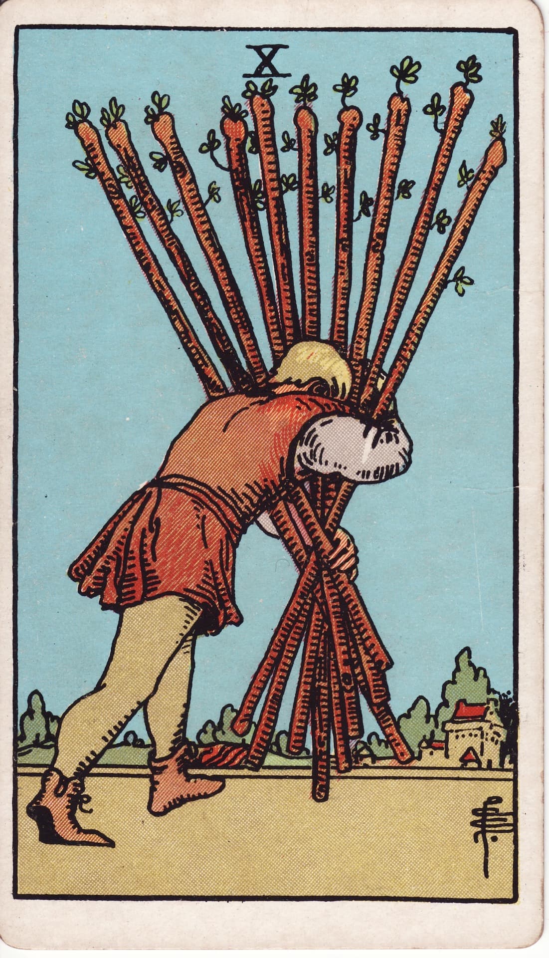 Carta Dez de Paus