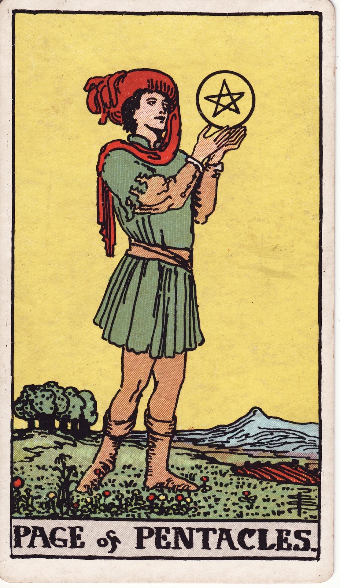 Carta Pagem de Ouros
