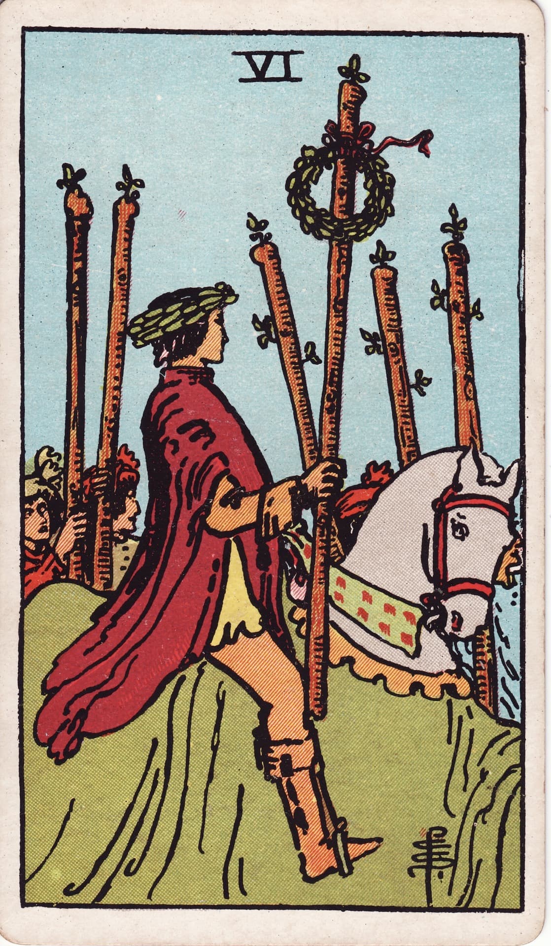 Carta Seis de Paus