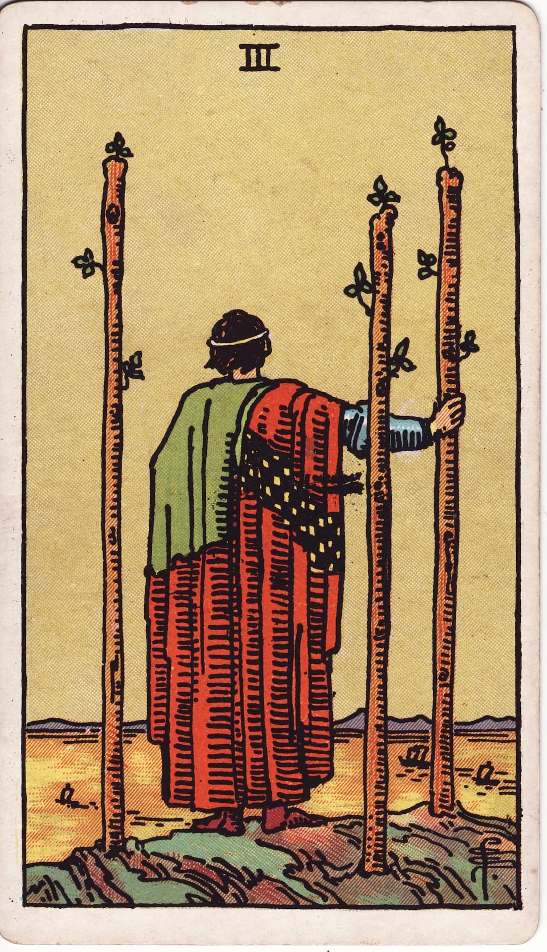 Carta Três de Paus